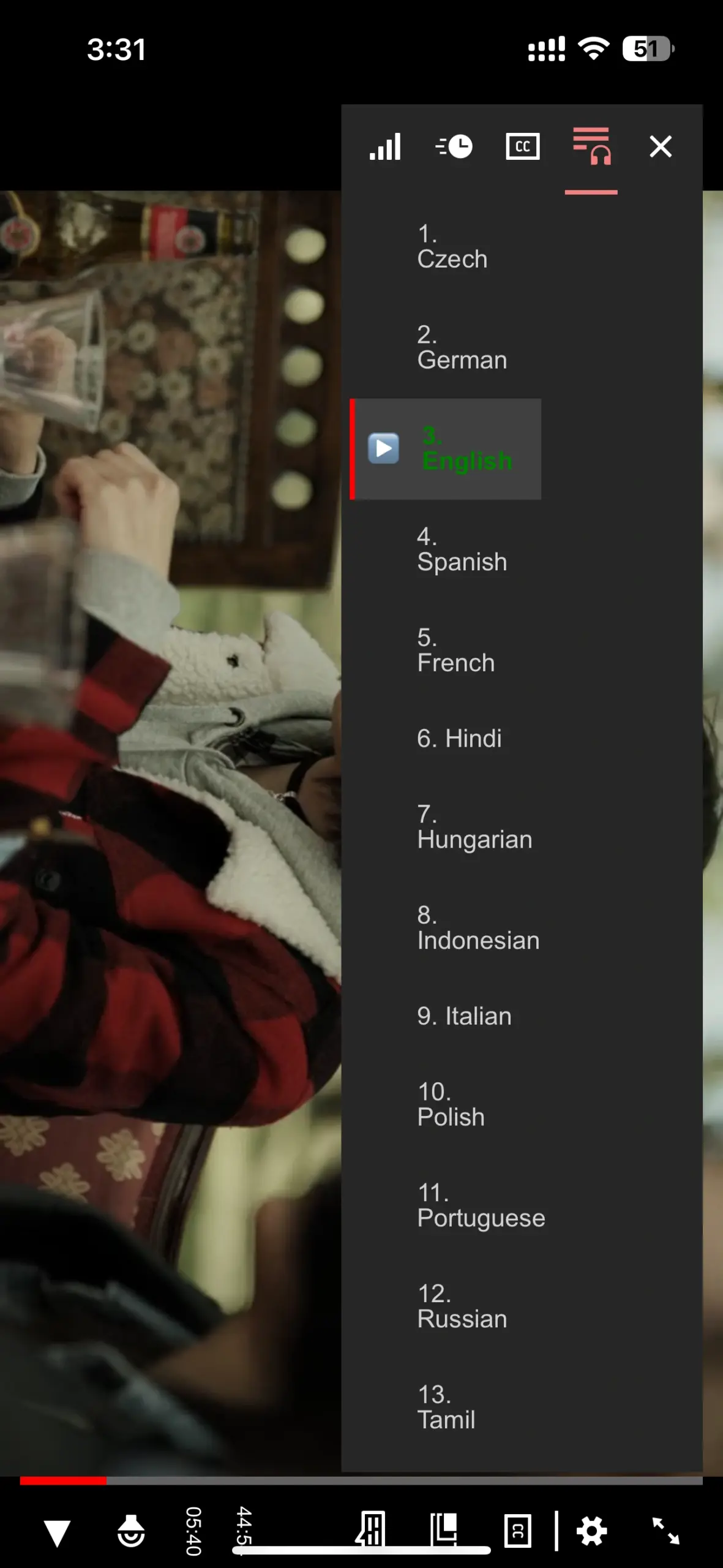 Multi-Language Audio and Subtitles