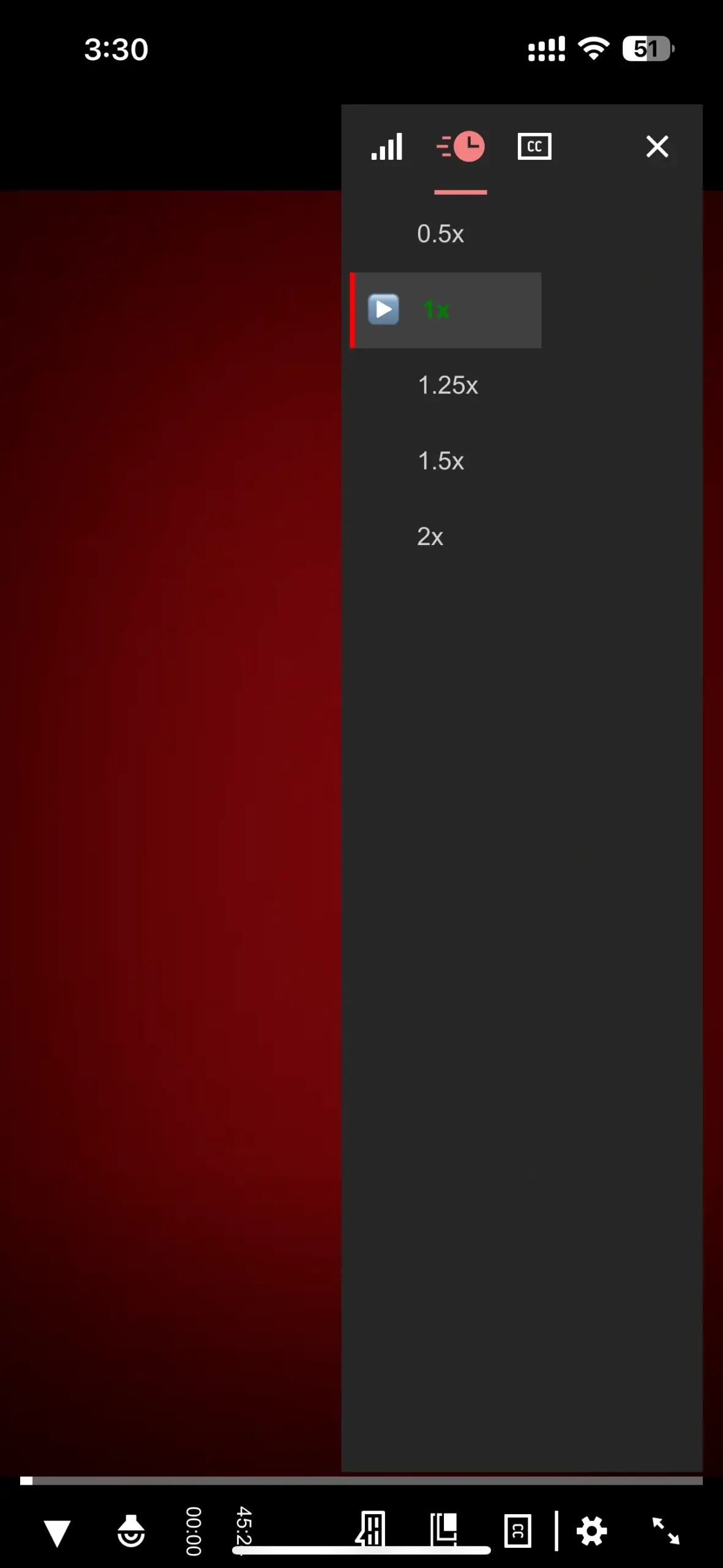 Video Playback Speed Control