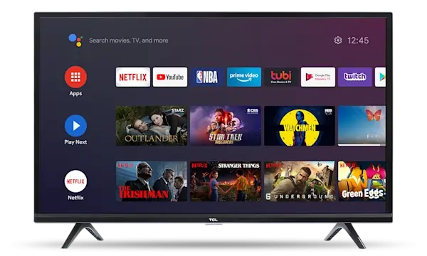 NetMirror TV Interface on Android TV